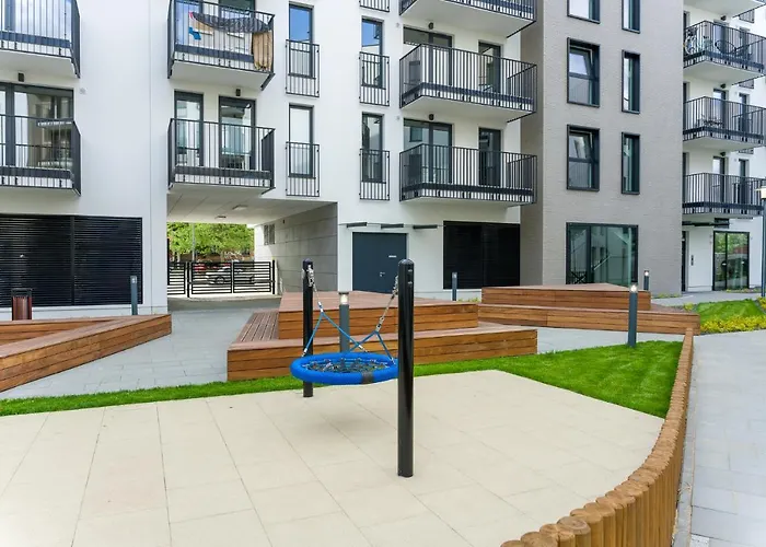 아파트 Komfortowy Apartament Z Ogrodkiem 포즈난