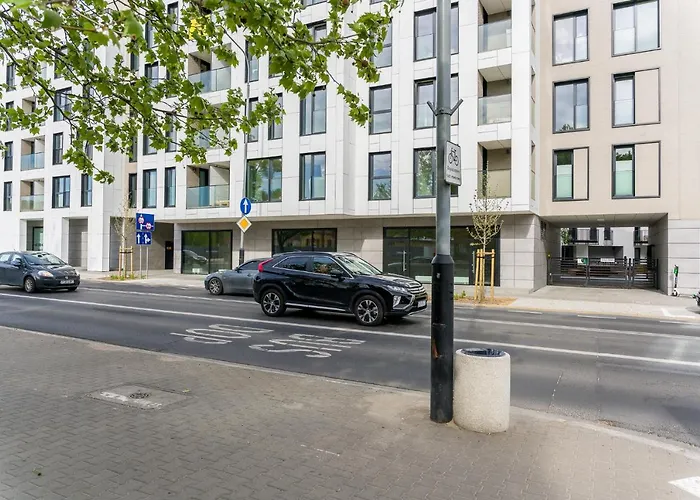 아파트 Komfortowy Apartament Z Ogrodkiem 포즈난